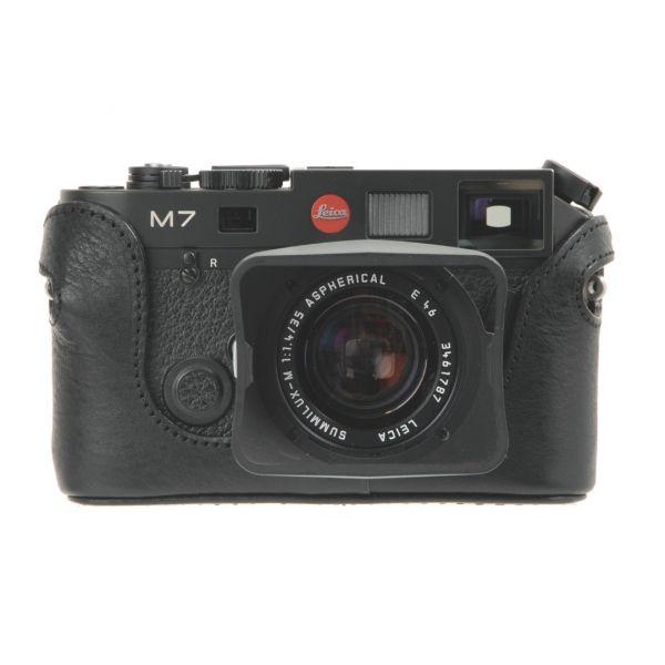 Artisan & Artist LMB-M7 BLK, Leder-Halfcase, schwarz – Bild 4