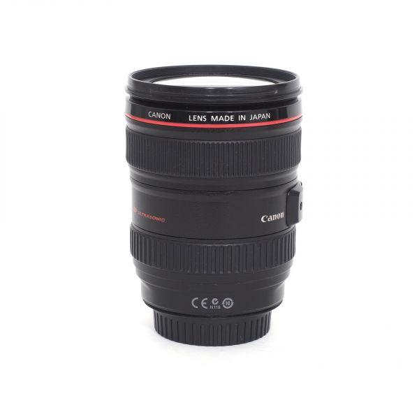 Canon EF 24-105mm/4 L IS USM, OVP (feiner Kratzer auf Linse, Staub im Linsensystem) – Bild 2