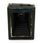 Voigtländer Plattenkamera mit Spezial Aplanat 10,5cm/8 mit Rollex Patent Rollfilteradapter, 6×9 Kasette, Tasche, inkl. 20% MwSt.