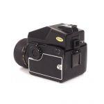 Mamiya 645 1000s Gehäuse +  Mamiya Sekor C 80mm/1,9, Prismensucher, Griff, Sonnenblende, 2x Filmeinsatz