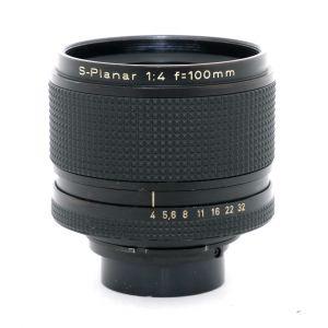 Contax Zeiss S-Planar 100mm/4 Sonderobjektiv für Contax/Yashica Balgengerät