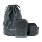 Sony FE 55mm/1,8 T* Zeiss, Sonnenblende, Beutel