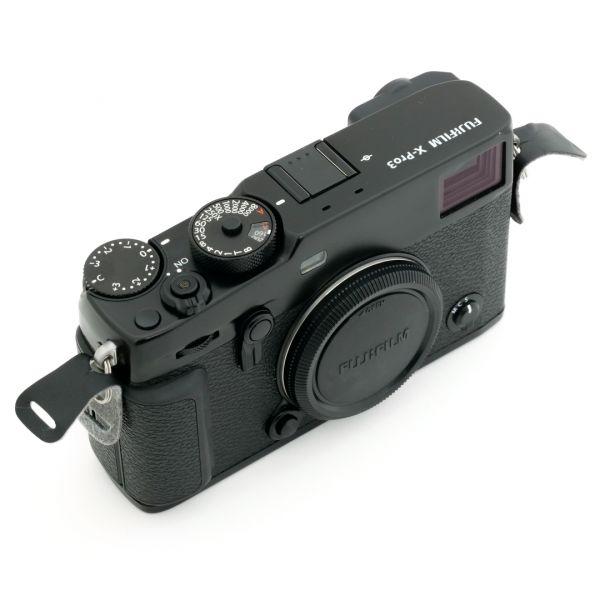Fujifilm X-Pro 3 Gehäuse, schwarz, OVP, Protektor, 2. Akku – Bild 2