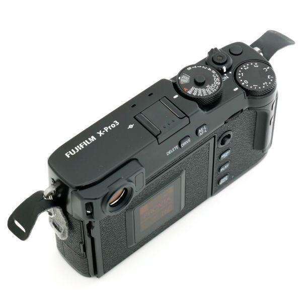 Fujifilm X-Pro 3 Gehäuse, schwarz, OVP, Protektor, 2. Akku – Bild 3