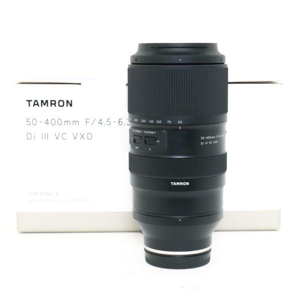 Tamron AF 50-400mm/4,5-6,3 Di III, VC, VXD, OVP, für Sony FE, 1 Jahr Garantie