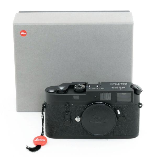 Leica M4 Gehäuse schwarz, Sn.1384336, Box