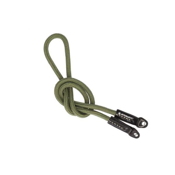 Artisan & Artist ACAM-301A KK, Kameragurt, aus handgewebter Seide, khaki