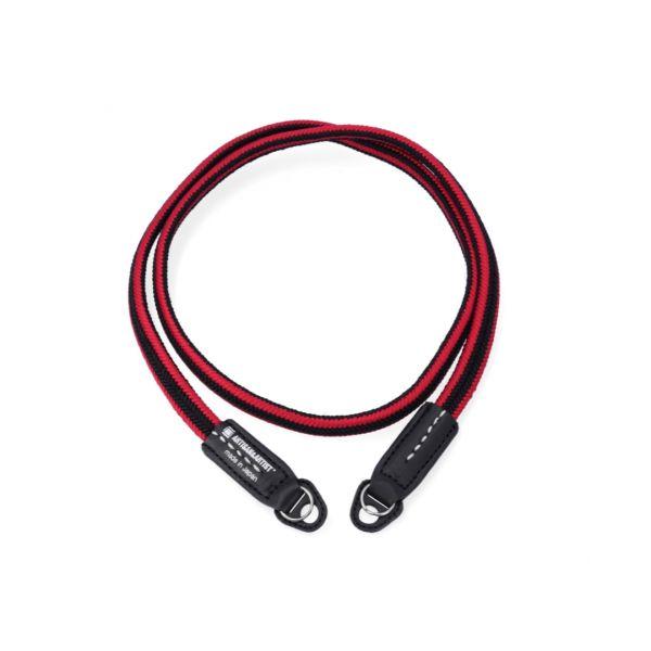 Artisan & Artist ACAM-310A BKRE, Kameragurt aus handgewebter Seide, schwarz/rot