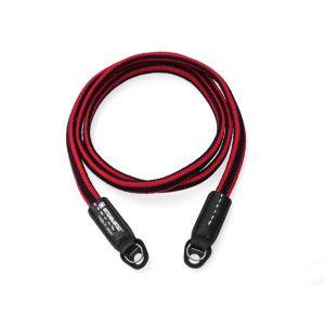Artisan & Artist ACAM-320A BKRE, Kameragurt aus handgewebter Seide, schwarz/rot