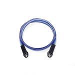 Artisan & Artist ACAM-322A NVSV, Kameragurt, aus handgewebter Seide, Langversion, navy/silber