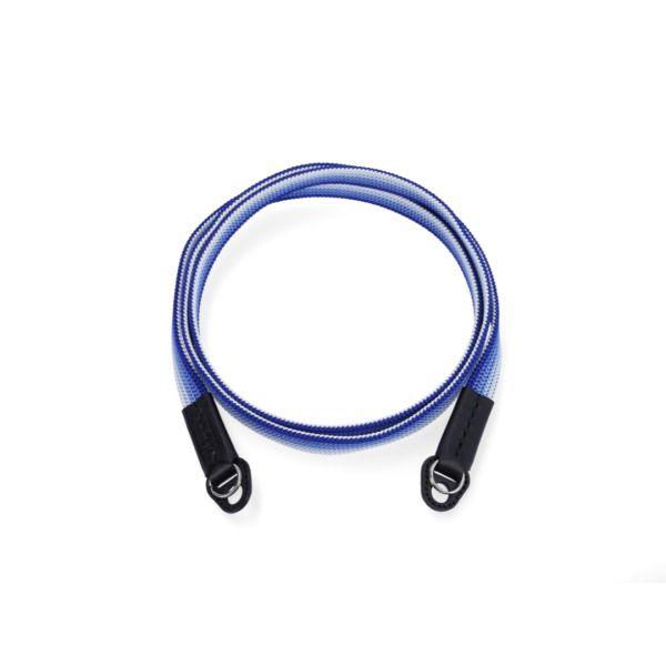Artisan & Artist ACAM-322A NVSV, Kameragurt, aus handgewebter Seide, Langversion, navy/silber