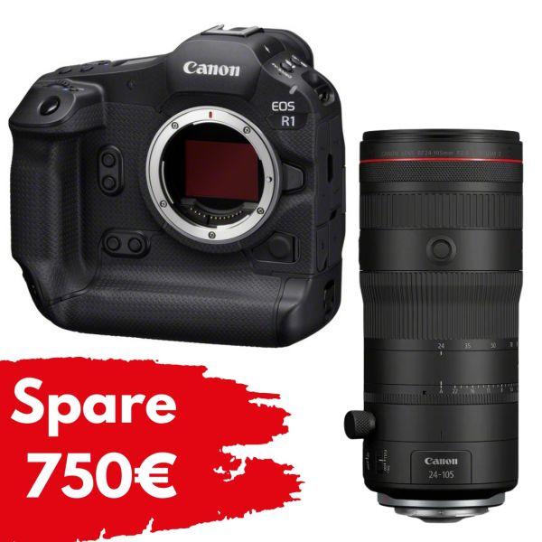 Canon EOS R 1 + RF 24-105mm/2,8 L, IS, USM, Z