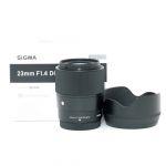 Sigma AF 23mm/1,4 DC, DN, OVP, für Fujifilm X