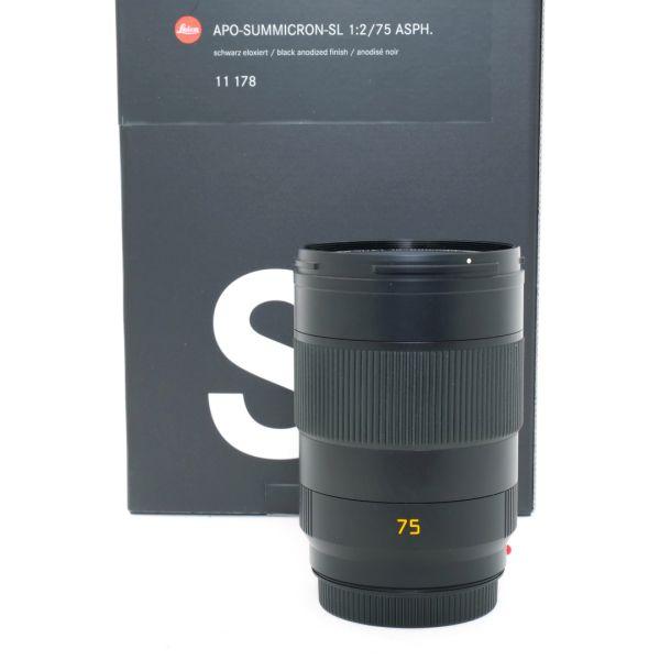 Leica SL APO-Summicron 75mm/2 Asph, Sn.4750584, ArtNr.11178, OVP, Ausstellungsstück, 2 Jahre Garantie, inkl. 20% MwSt.
