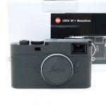Leica M11 Monochrom Gehäuse schwarz, Sn.5667846, ArtNr.20208, Ausstellungsstück, OVP, 2 Jahre Garantie, inkl. 20% MwSt.