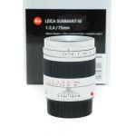 Leica M Summarit 75mm/2,4 Sn.05589744, ArtNr.11683, 6-Bit codiert, OVP, 6 Monate Garantie