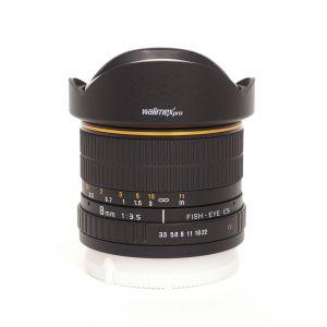 Walimex Pro 8mm/3,5 CS, Fish-Eye, für Sony A-Mount