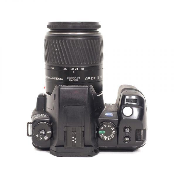 Konica Minolta Dynax 5 D Gehäuse + AF 18-70mm/3,5-5,6 D, DT, inkl. 20% MwSt. – Bild 4