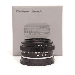 TT Artisan 25mm/2 DJ-Optical, OVP, für Sony E (APS-C)