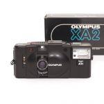 Olympus XA2 mit A11 Blitzgerät, OVP