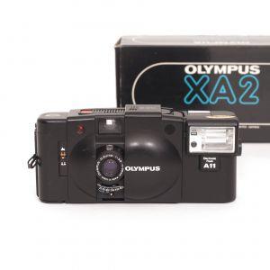 Olympus XA2 mit A11 Blitzgerät, OVP