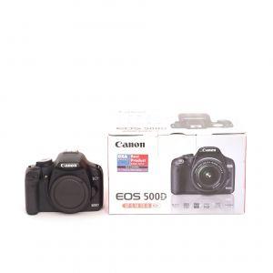 Canon EOS 500 D Gehäuse (23786 Auslösungen), OVP
