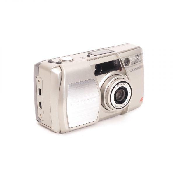 Olympus Superzoom 80s Kompaktkamera, Tasche – Bild 2