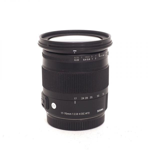 Sigma AF 17-70mm/2,8-4 DC, Contemporary, OS, für Canon EF-S