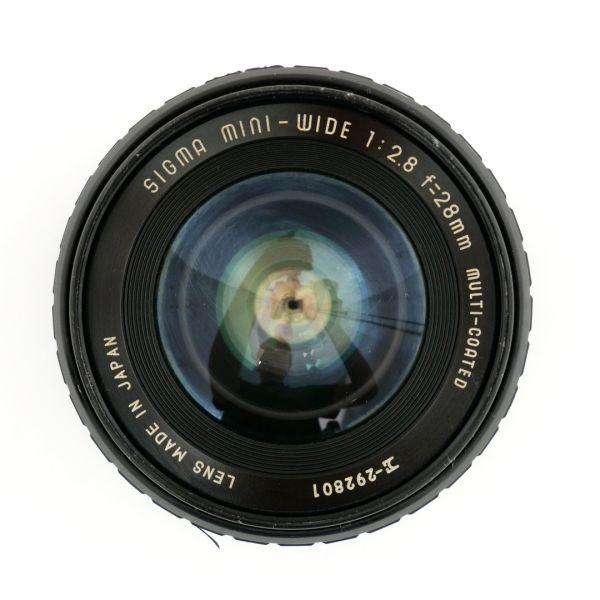 Sigma MF 28mm/2,8 für Minolta MD – Bild 3