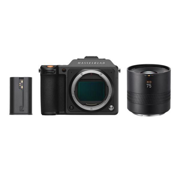 Hasselblad X2D-100c + XCD 75mm/3,4 P Lightweight Portrait Lens Kit