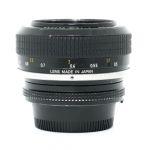 Nikon MF 55mm/1,2 Ai (Putzspuren auf der Frontlinse)