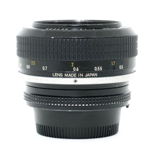 Nikon MF 55mm/1,2 Ai (Putzspuren auf der Frontlinse) – Bild 2