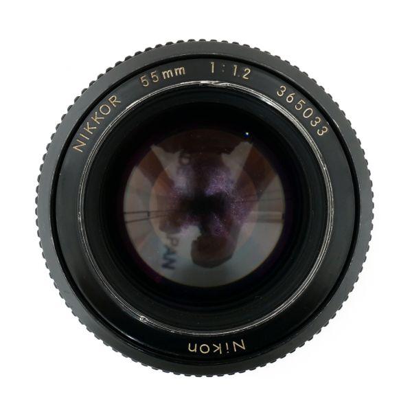 Nikon MF 55mm/1,2 Ai (Putzspuren auf der Frontlinse) – Bild 3