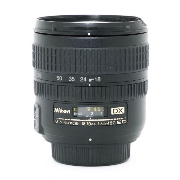 Nikon AF-S 18-70mm/3,5-4,5 DX, G, ED, (Staub in der Linse, Filtergewinde gebrochen)