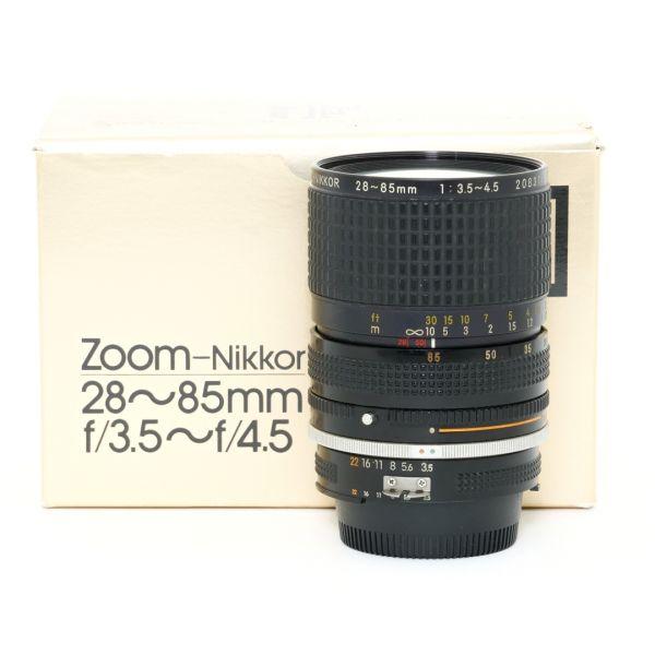 Nikon MF 28-85mm/3,5-4,5, OVP, AiS