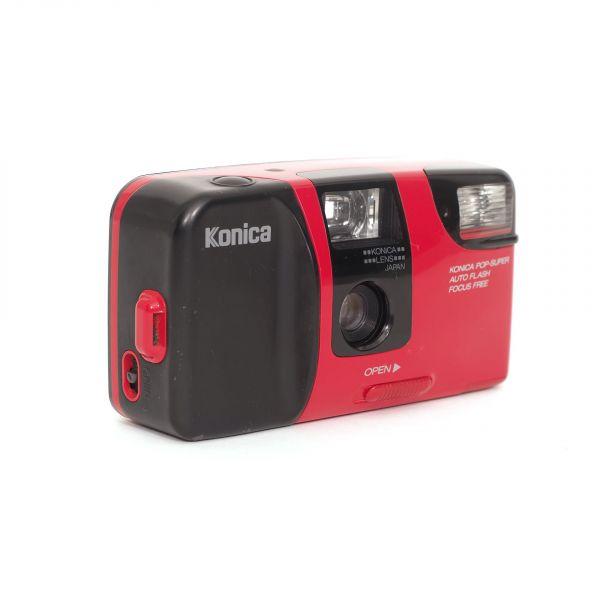 Konica Pop-Super Kompaktkamera rot, inkl. 20% MwSt. – Bild 2