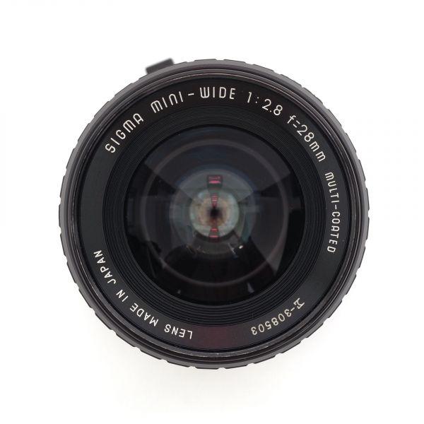 Sigma MF 28mm/2,8, für Canon FD, inkl. 20% MwSt. – Bild 3
