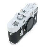 Leica M2 Gehäuse, silber, Sn.989646, Tasche, Serviciert
