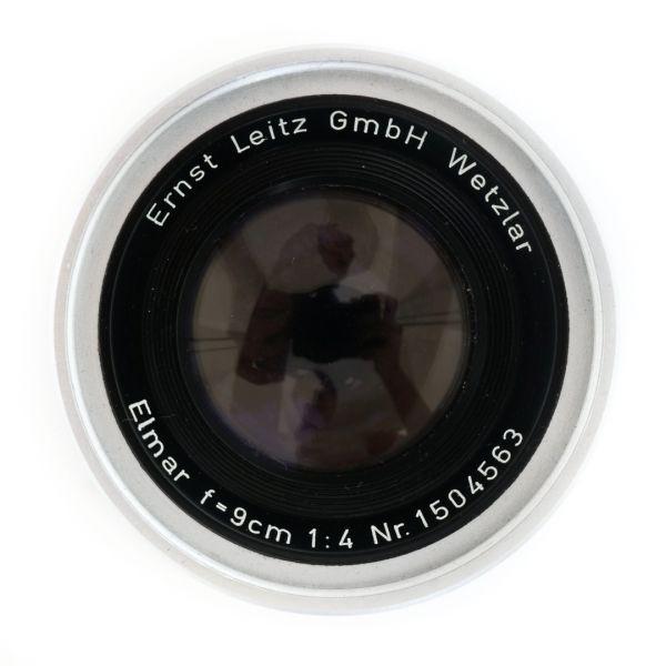 Leica M Elmar 90mm/4 Sn.1504563, (leichter Vergütungsfehler im Linsensystem) – Bild 3