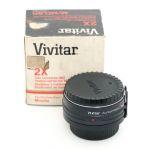 Vivitar 2x Teleconverter MC, OVP, für Minolta MD, inkl. 20% MwSt.