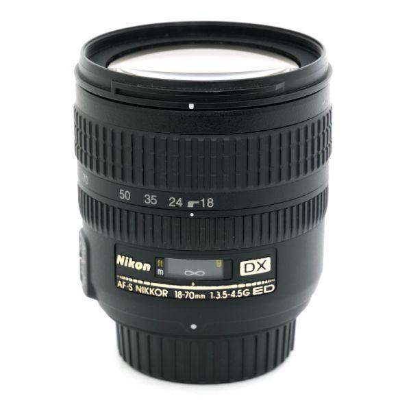 Nikon AF-S 18-70mm/3,5-5,6 DX, ED, (leichter Staub im Linsensystem, kein Einfluss auf Bildqualität), inkl. 20% MwSt.