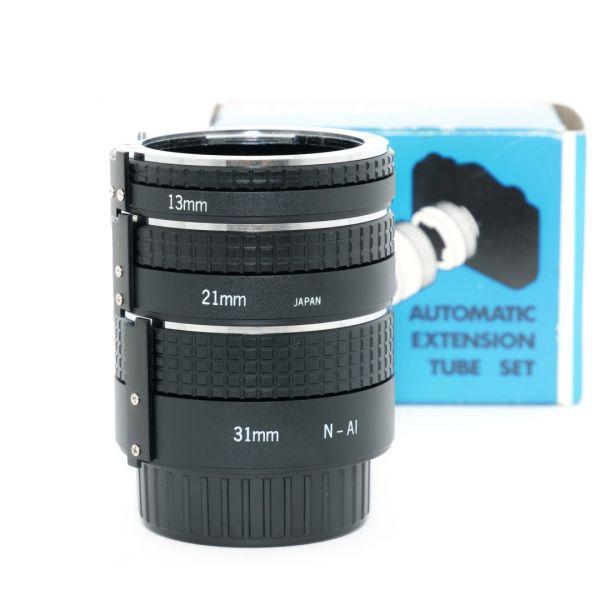 Marexar Automatic Zwischenringe Set 13/21/31mm, für Nikon Ai, OVP, inkl. 20% MwSt.