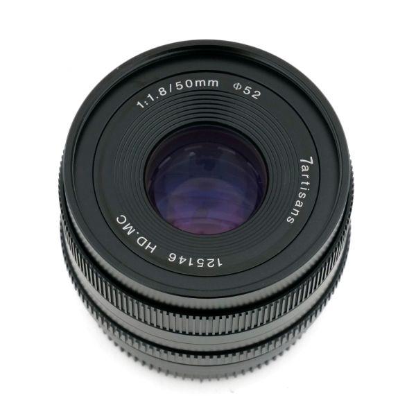 7Artisans MF 50mm/1,8 HD, MC, für Fujifilm X – Bild 3