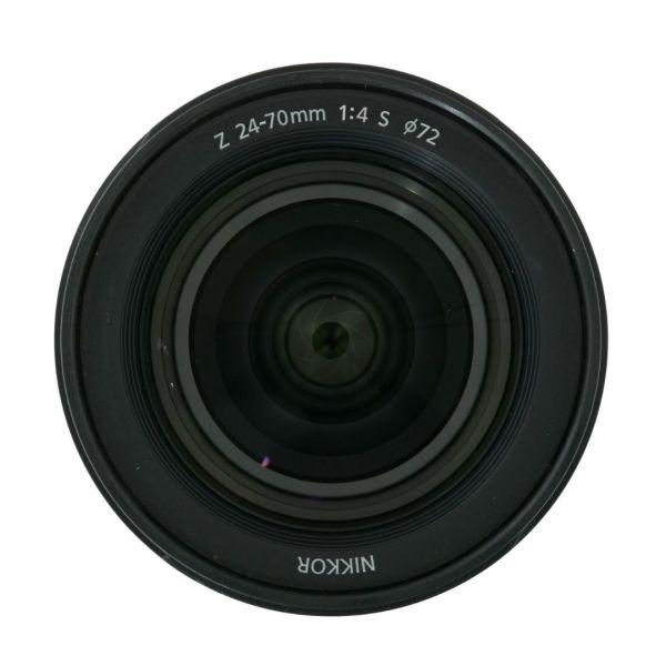 Nikon Z 24-70mm/4 S, (feine Kratzer an Frontlinse, kein Einfluss auf Bildqualität), Sonnenblende – Bild 3
