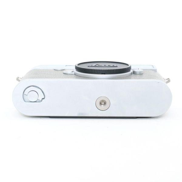 Leica M10-P Gehäuse silber Sn.5491728 ArtNr.20022 A La Carté, Silberne Belederung, Rote Gravur der Verschlusszeiten und ISO Einstellrad, OVP – Bild 5