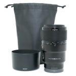 Sony FE 90mm/2,8 G, OSS, Sonnenblende, Beutel