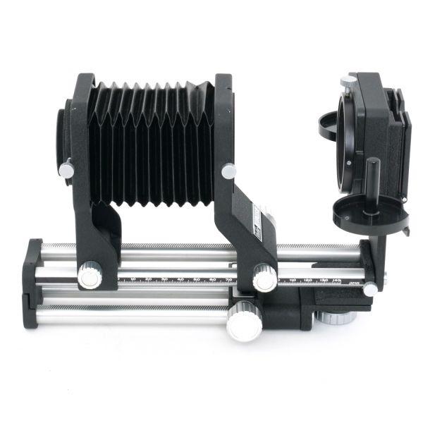 Vivitar Bellows System mit Dia-Kopiervorrichtung + Focus-Schiene, + Minolta MD Gehäuse & Objektiv Adapter, inkl. 20% MwSt. – Bild 4