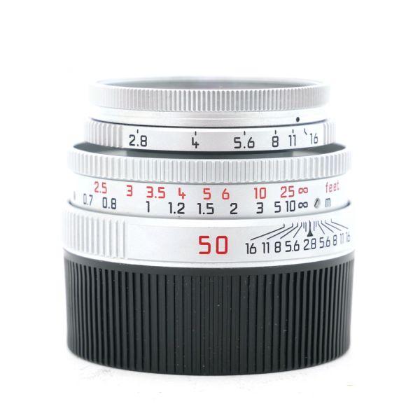 Leica M Elmar 50mm/2,8 silber, Sn. 3726936, OVP – Bild 5