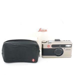 Leica Minilux titan Sn. 2132762 OVP, Datenrückwand, Tasche
