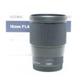 Sigma AF 16mm/1,4 DC, DN, OVP, Für Canon EF-M, 1 Jahr Garantie